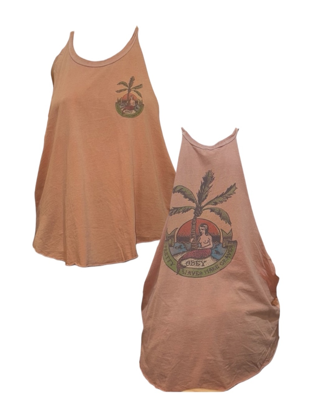 Women's Orange Tank Top